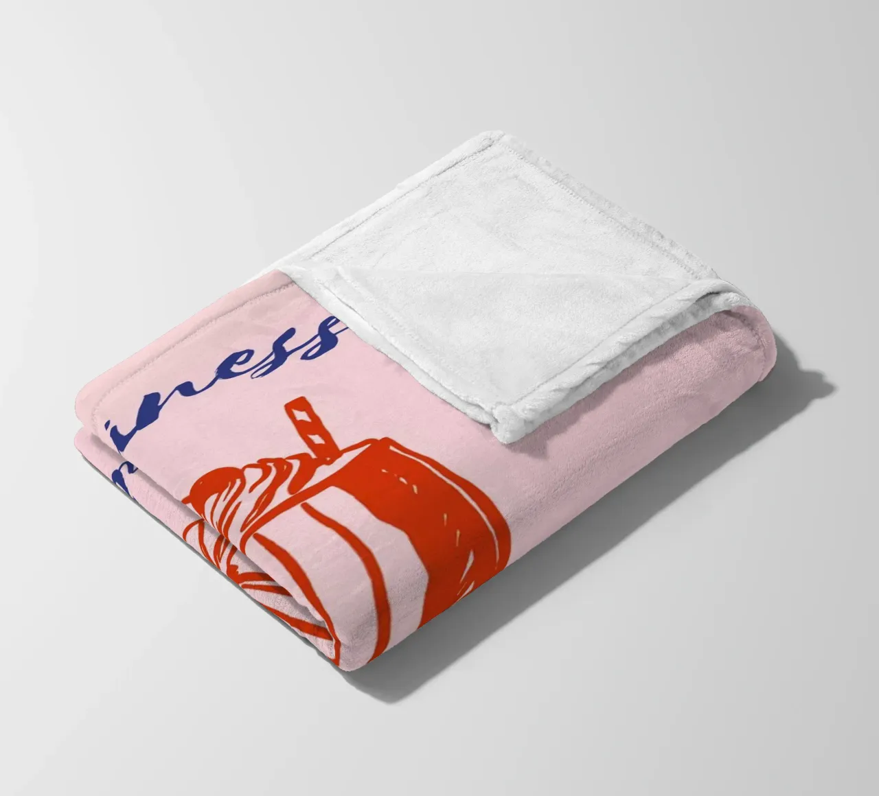 Boho Food 12 Milkshake coperta in pile da Boho Print Collection