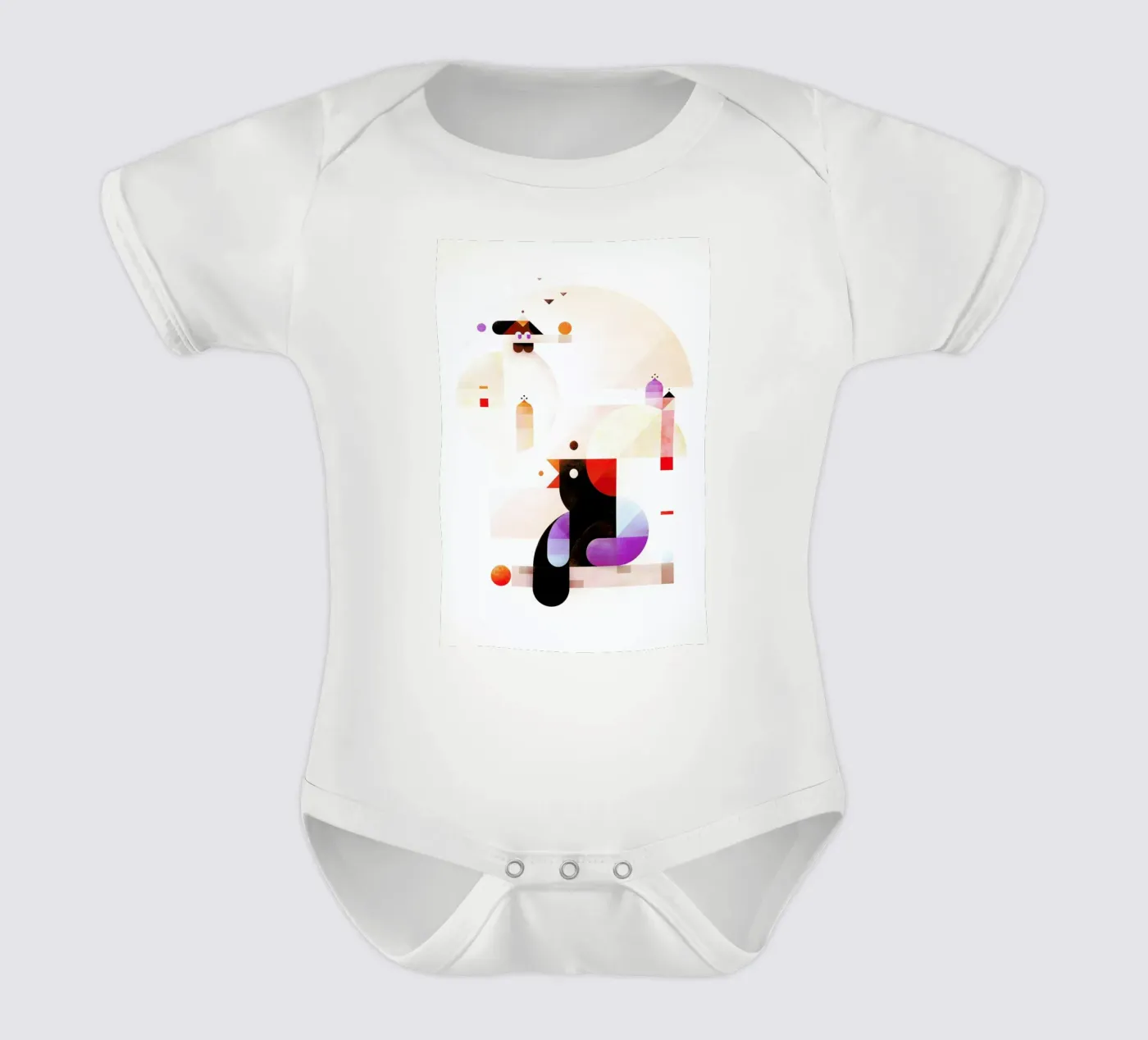 Bubbledream Kurzarm Babybody von Antony Squizzato