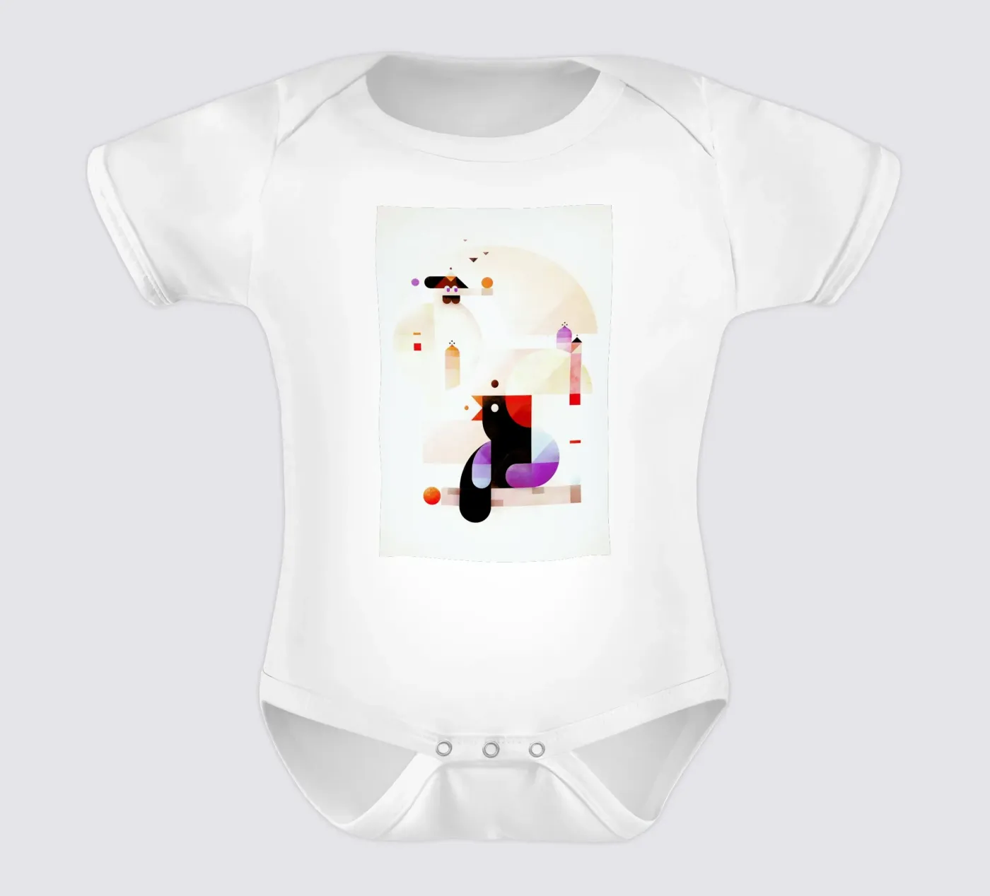 Bubbledream Kurzarm Babybody von Antony Squizzato