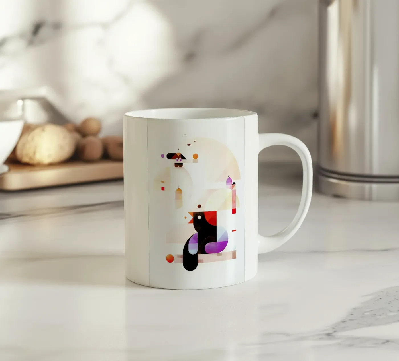 Bubbledream ceramic mug by Antony Squizzato