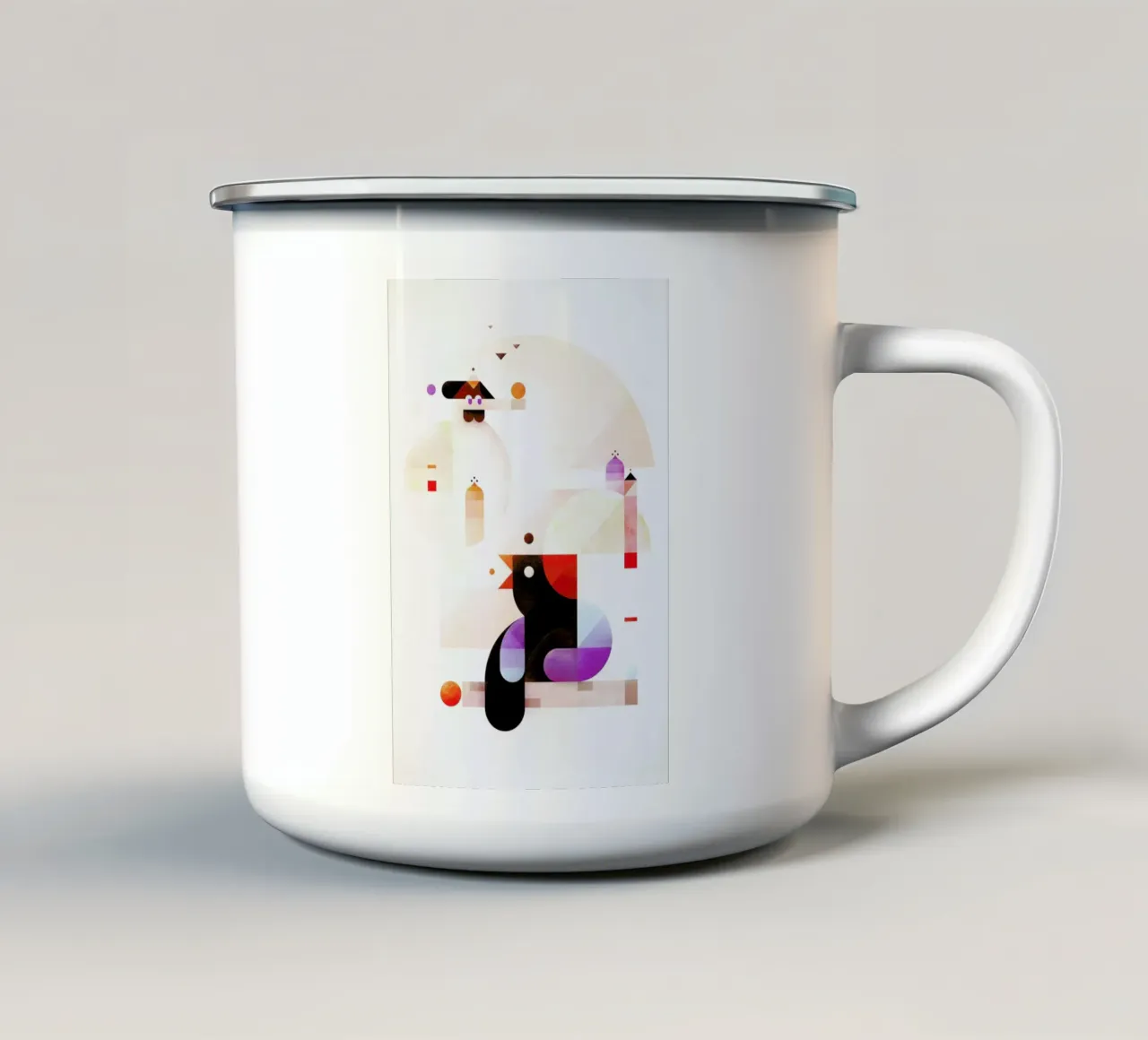 Bubbledream tazza in smalto da Antony Squizzato