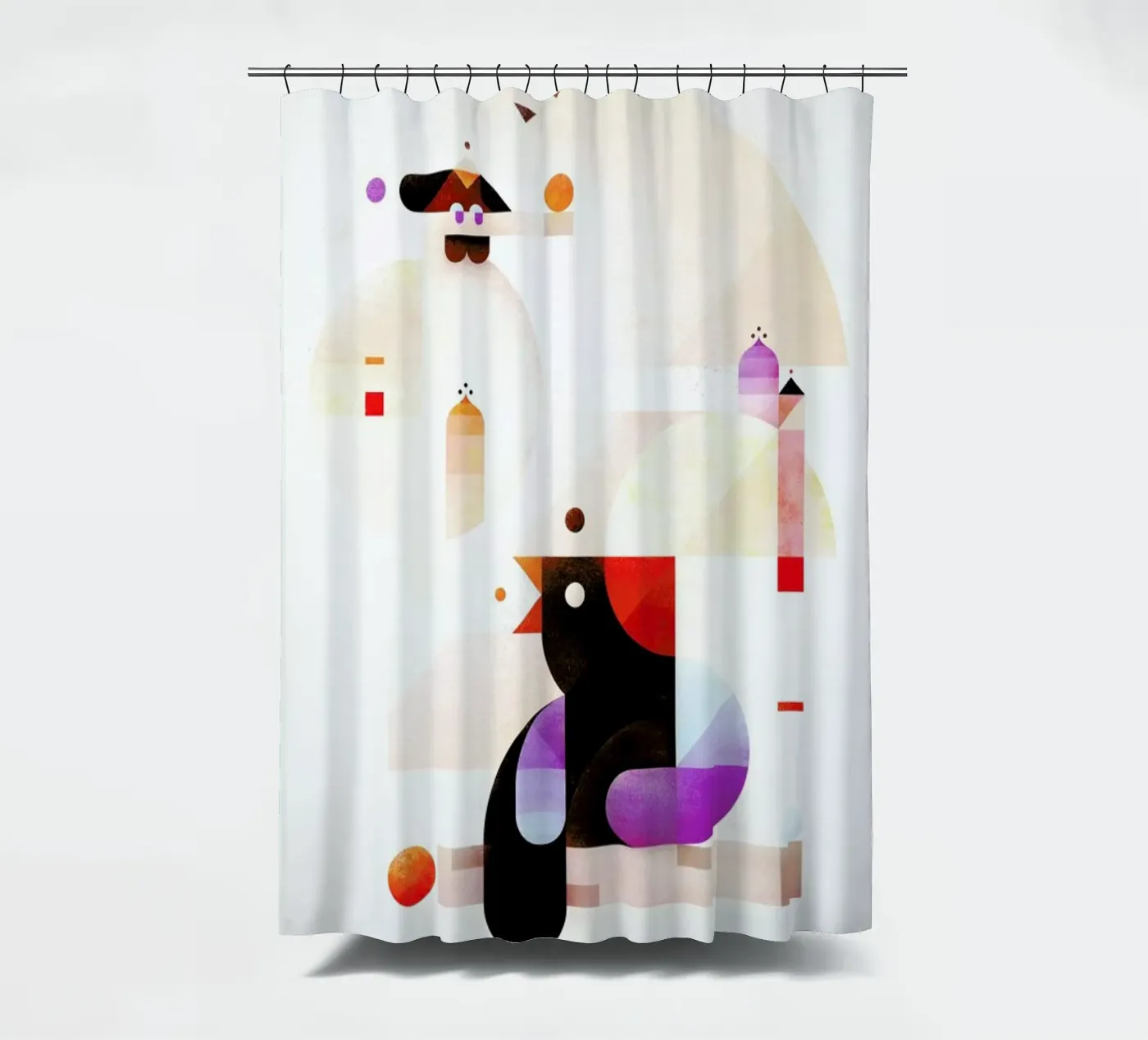 Bubbledream tenda da doccia da Antony Squizzato
