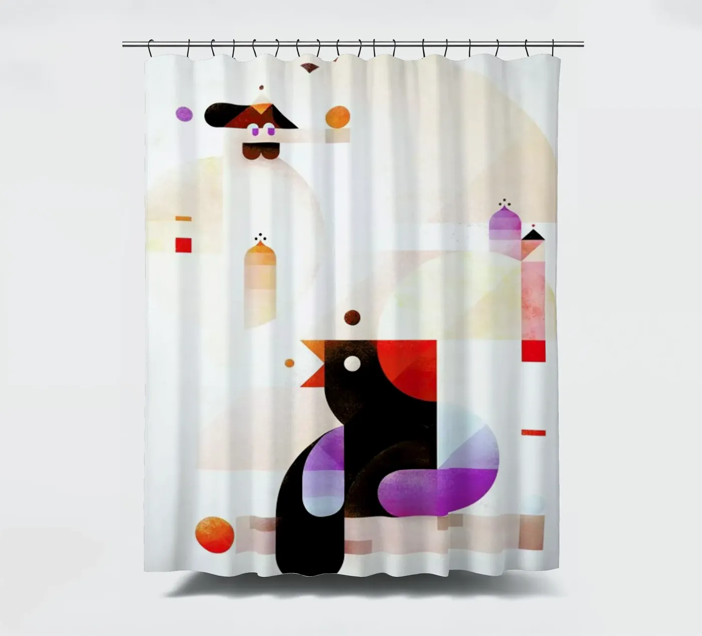 Bubbledream Duschvorhang von Antony Squizzato