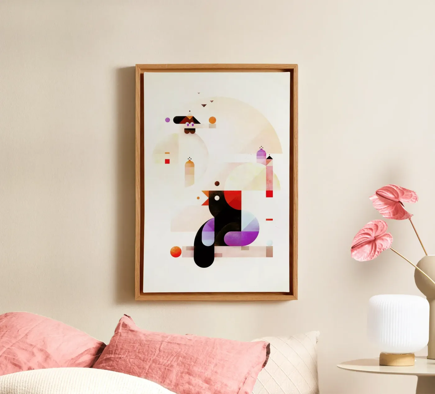 Bubbledream canvas van Antony Squizzato