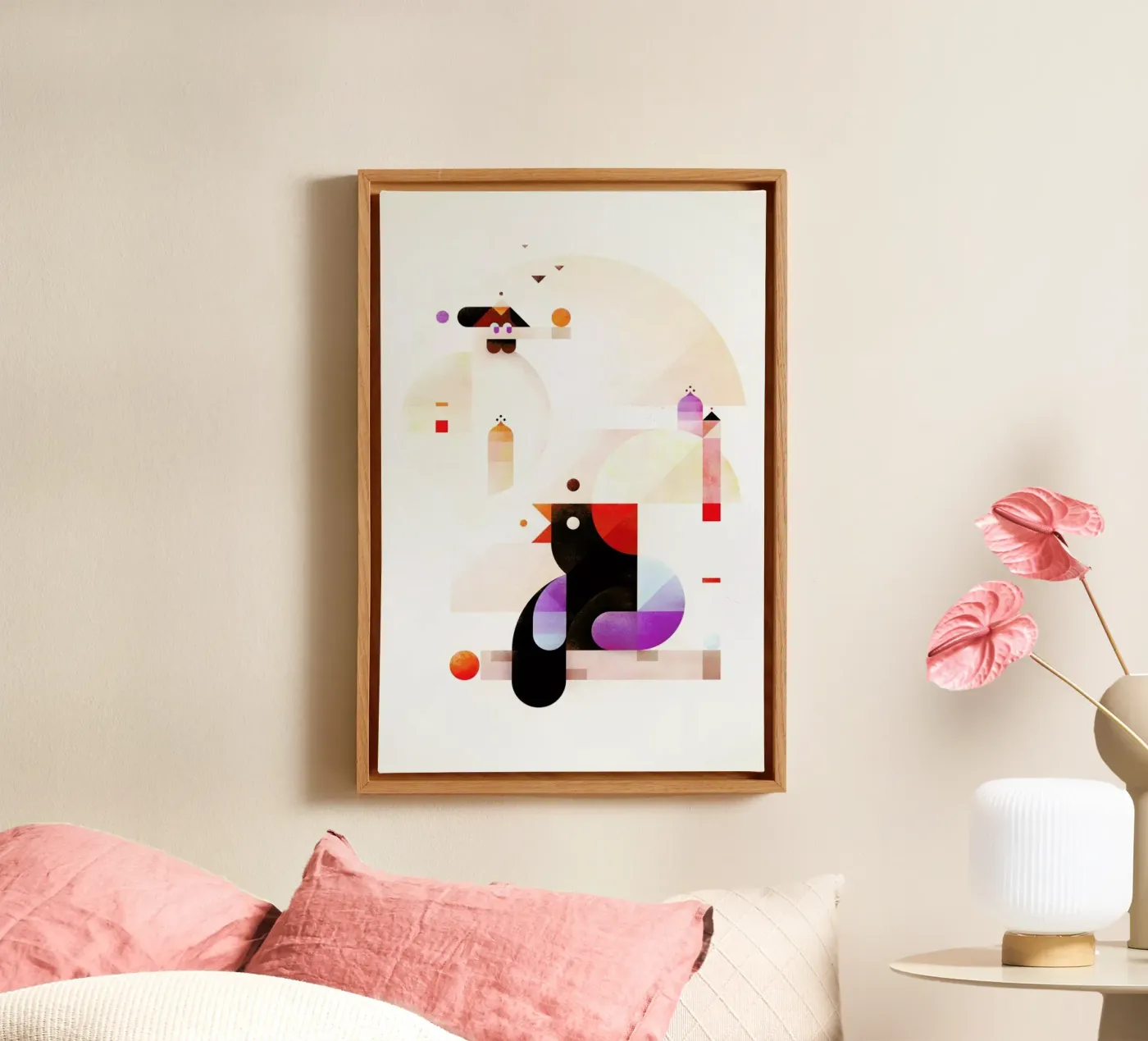 Bubbledream canvas by Antony Squizzato