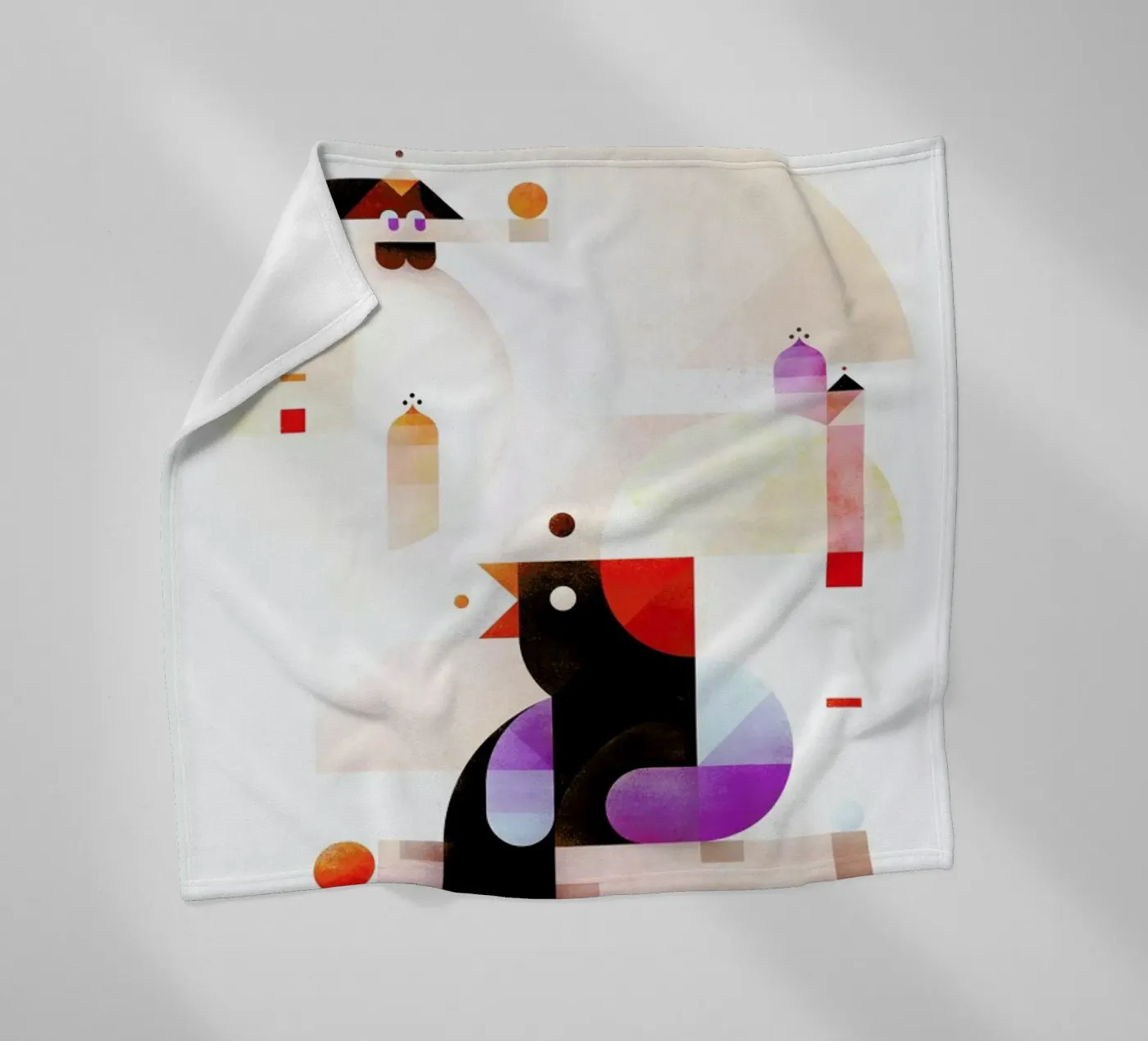 Bubbledream fleece blanket by Antony Squizzato