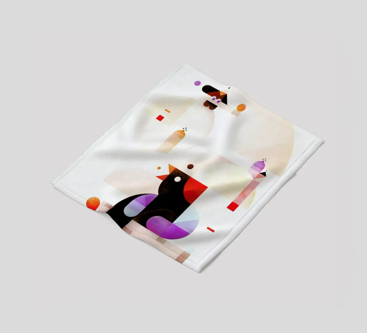 Bubbledream fleece blanket by Antony Squizzato