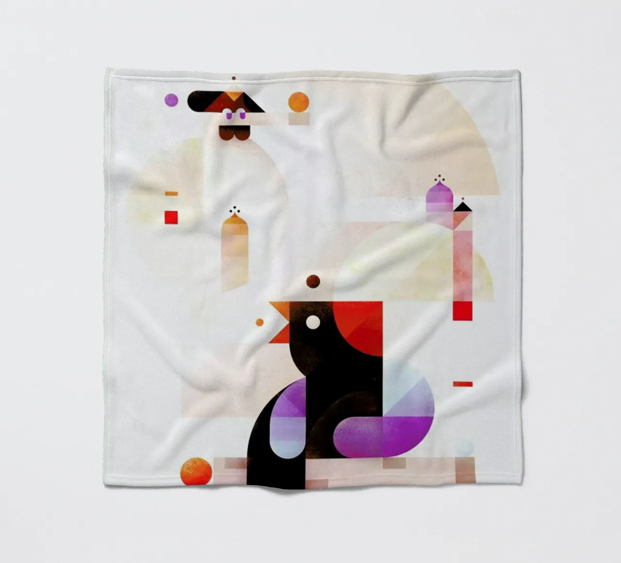 Bubbledream fleece blanket by Antony Squizzato
