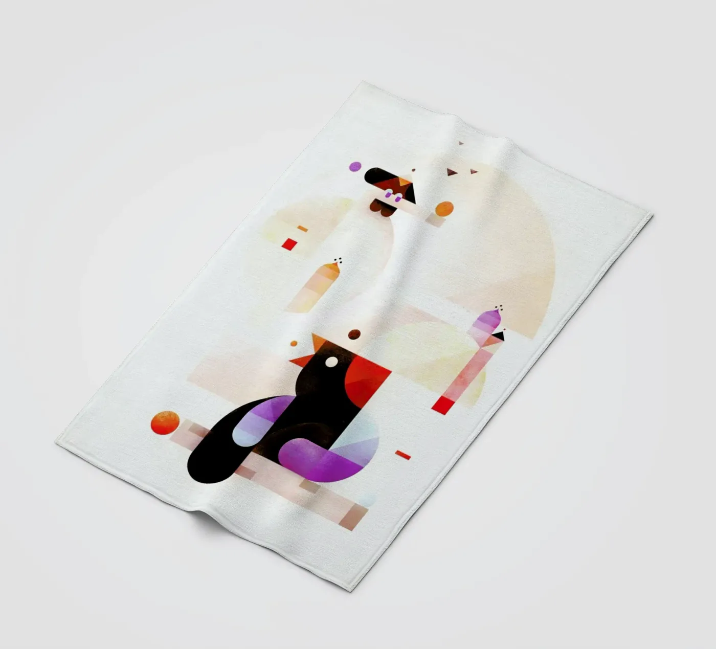 Bubbledream fleece blanket by Antony Squizzato