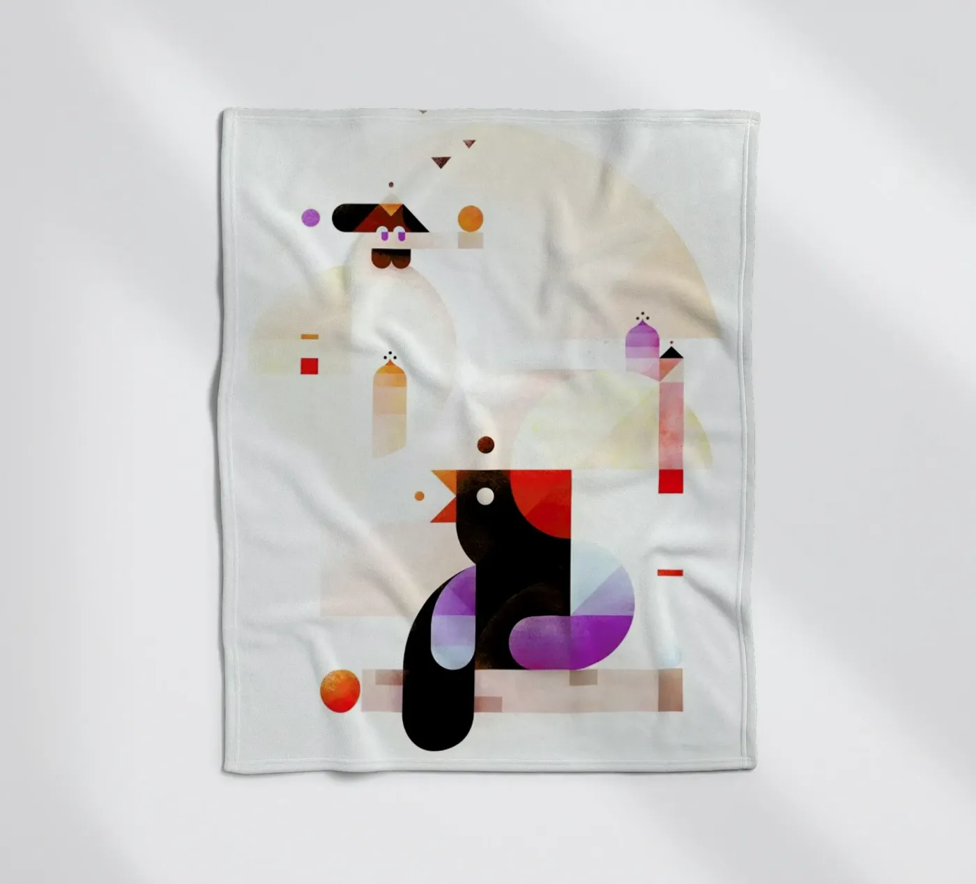Bubbledream fleece blanket by Antony Squizzato