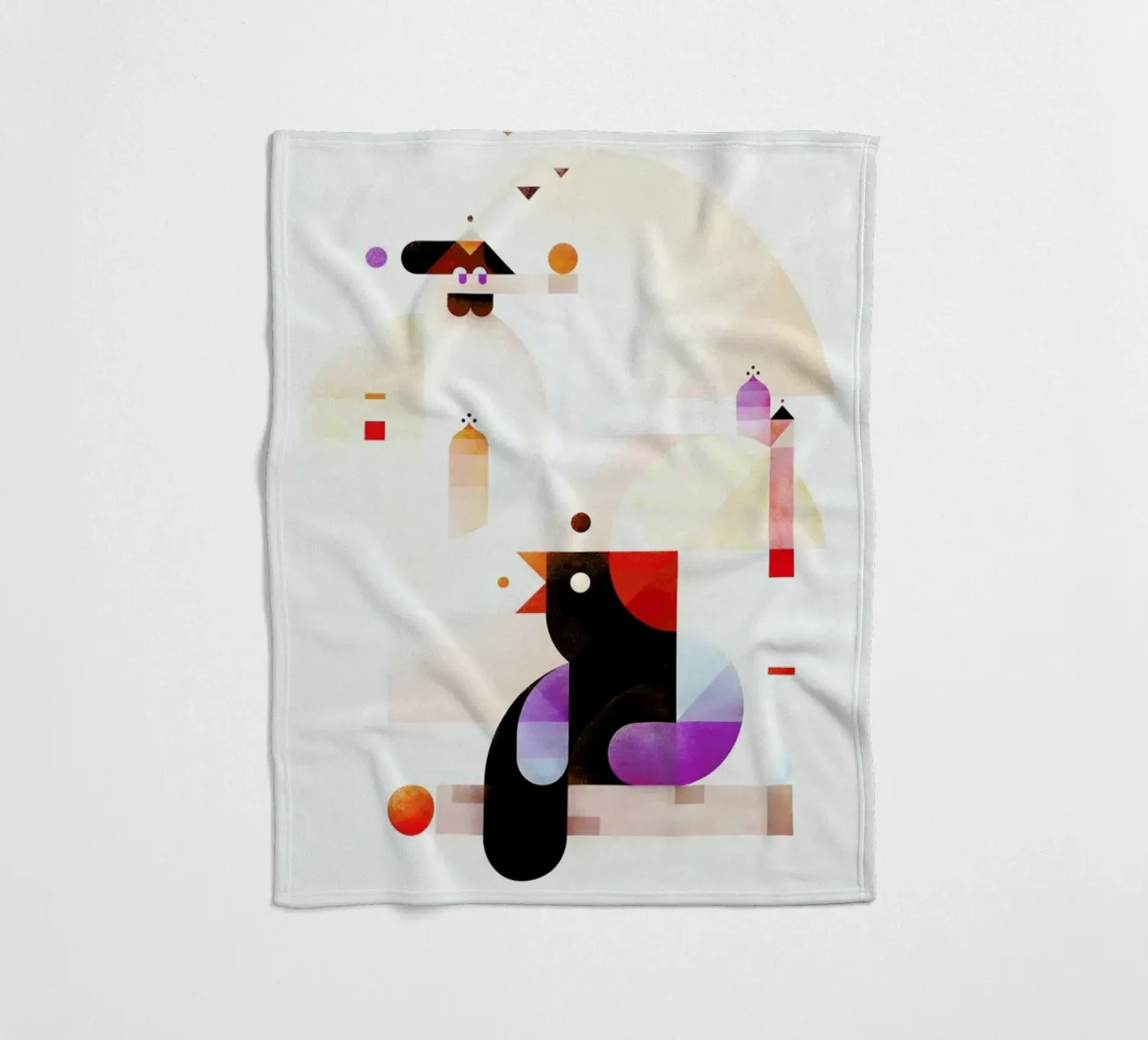 Bubbledream fleece blanket by Antony Squizzato