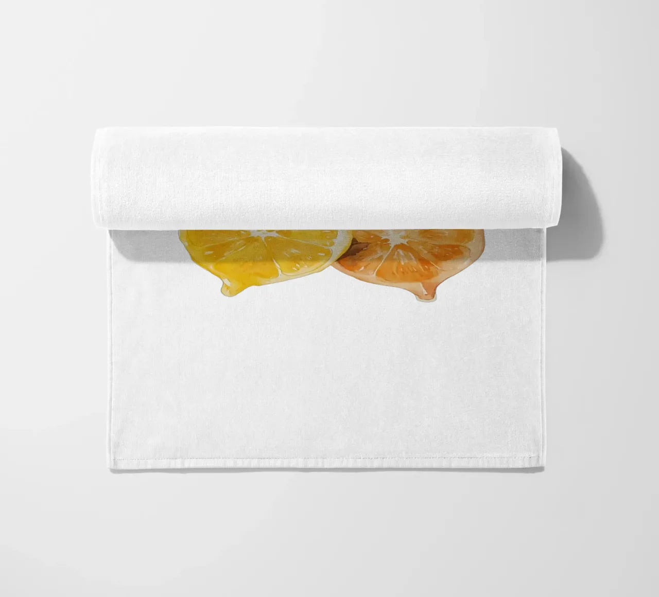 Limone e ciliegia telo mare da They Call Me Juja