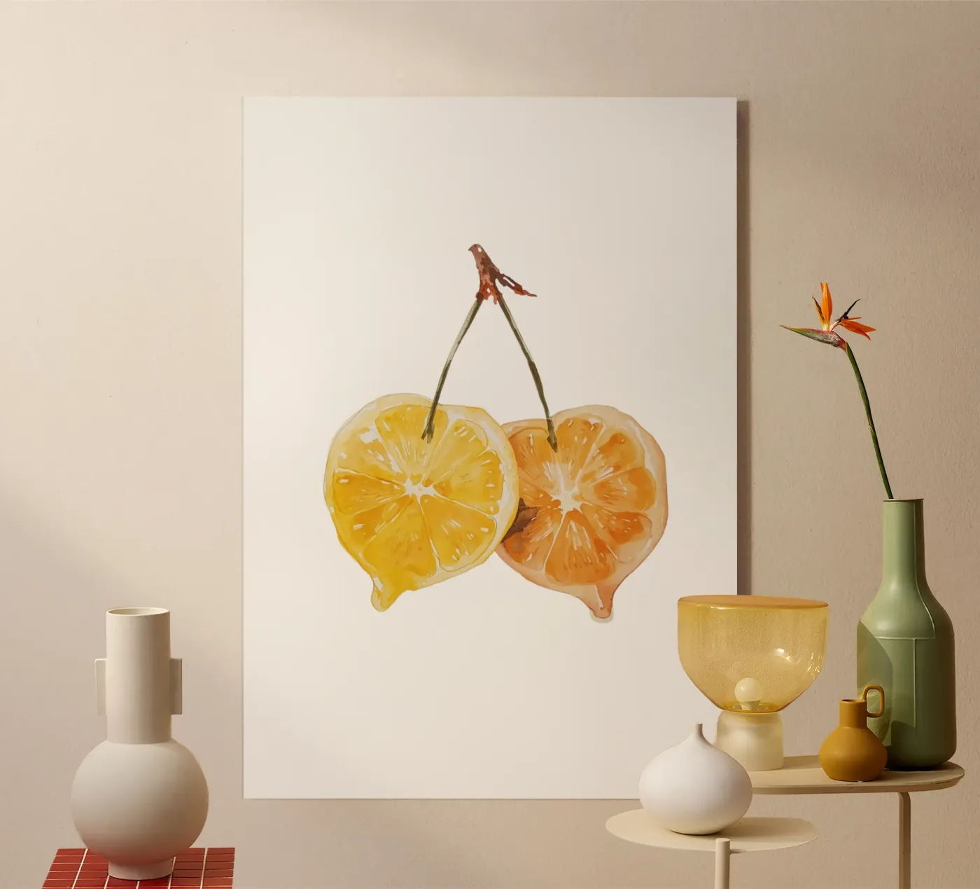 Lemon cherry plexiglass da They Call Me Juja