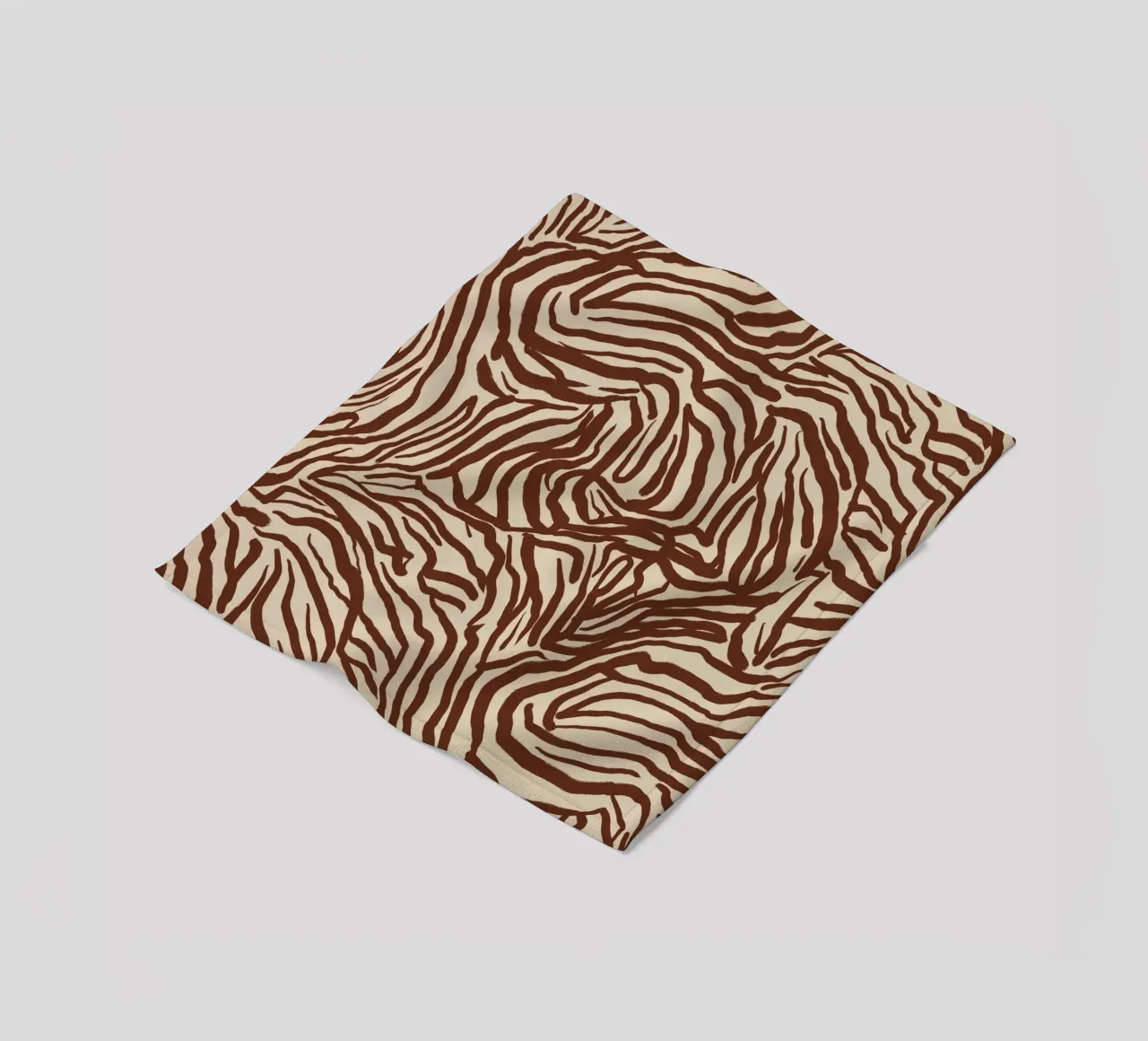 Zebra Pattern Design fleecedeken van Life of Pie