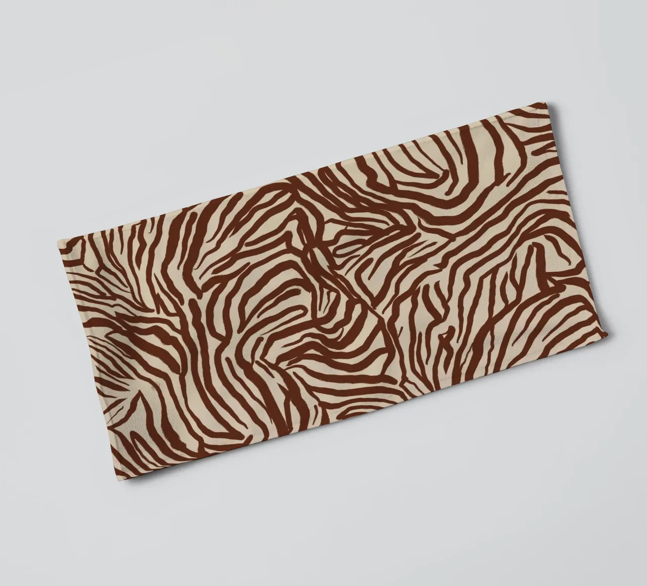 Zebra Pattern Design towel by Life of Pie