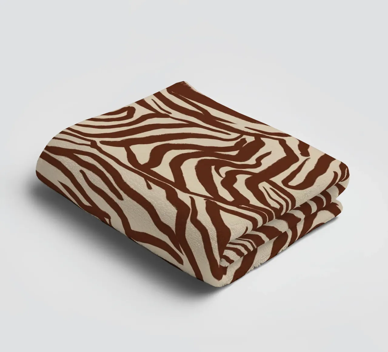 Zebra Pattern Design towel by Life of Pie