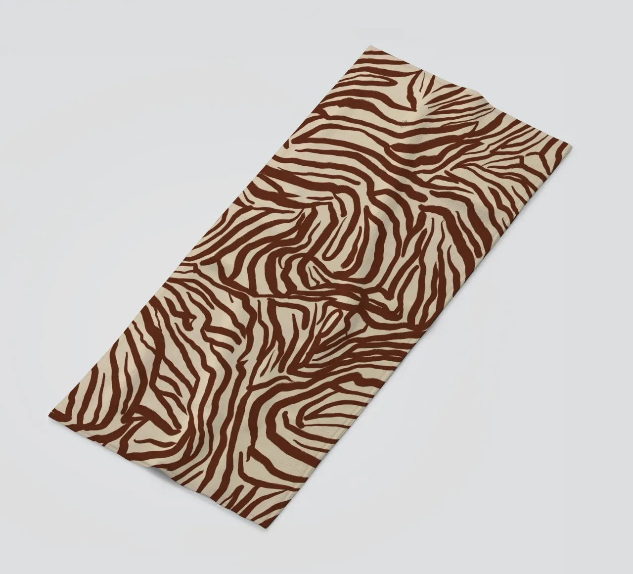 Design con motivo a zebra telo mare da Life of Pie