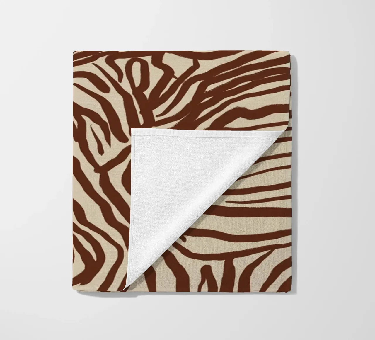 Design con motivo a zebra telo mare da Life of Pie