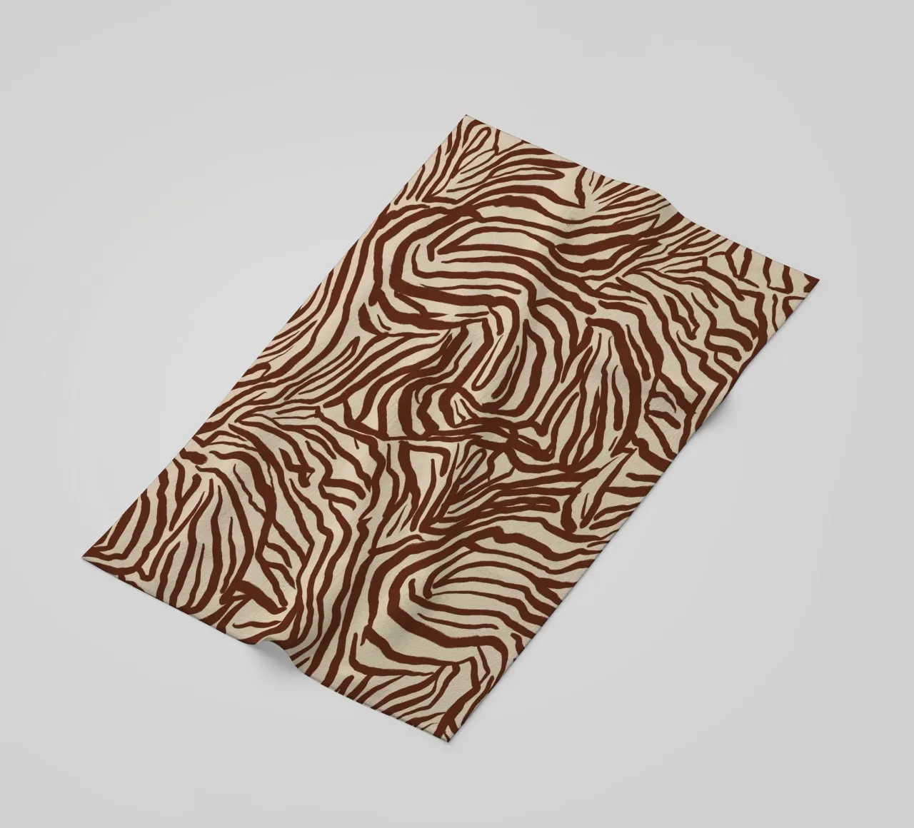 Design con motivo a zebra telo mare da Life of Pie