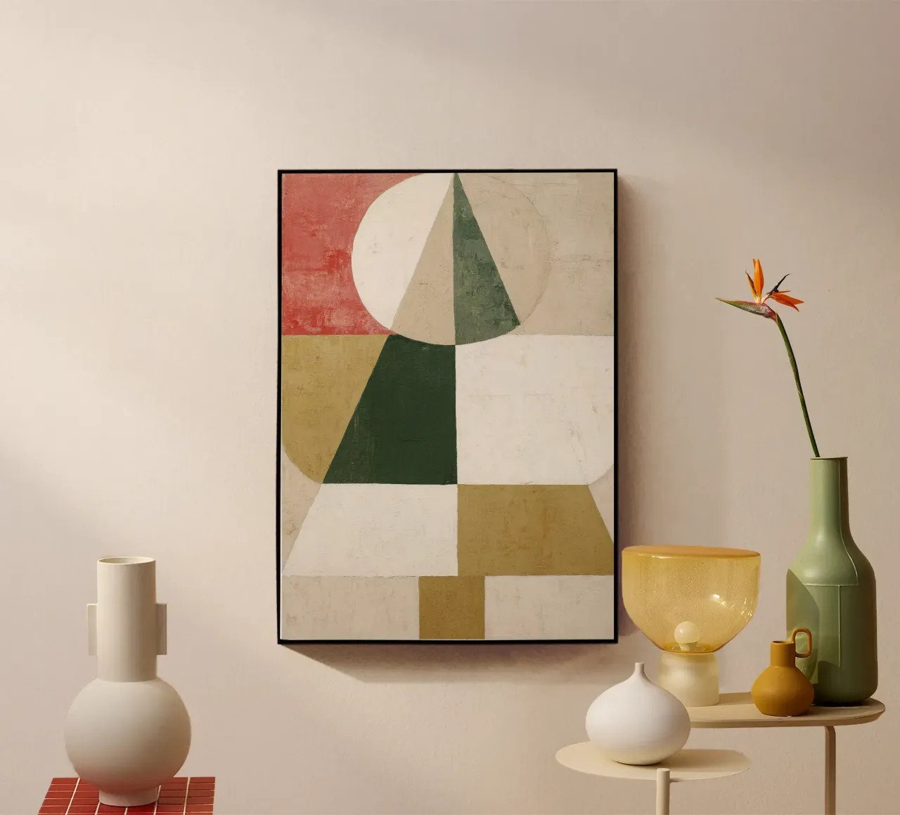 Geometric Pine Tree plexiglass da La Collagerie