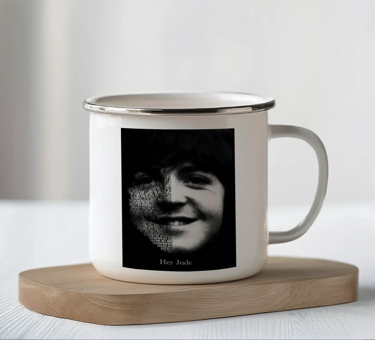 Hey Jude tazza in smalto da Gunawan Rb