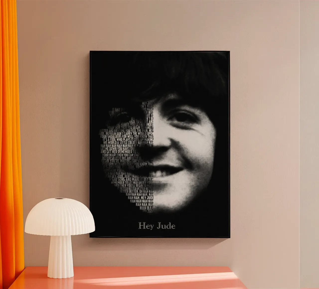 Hey Jude plexiglass da Gunawan Rb