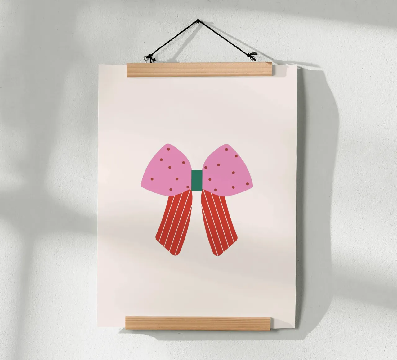 Papillon rosa poster da janamossmann