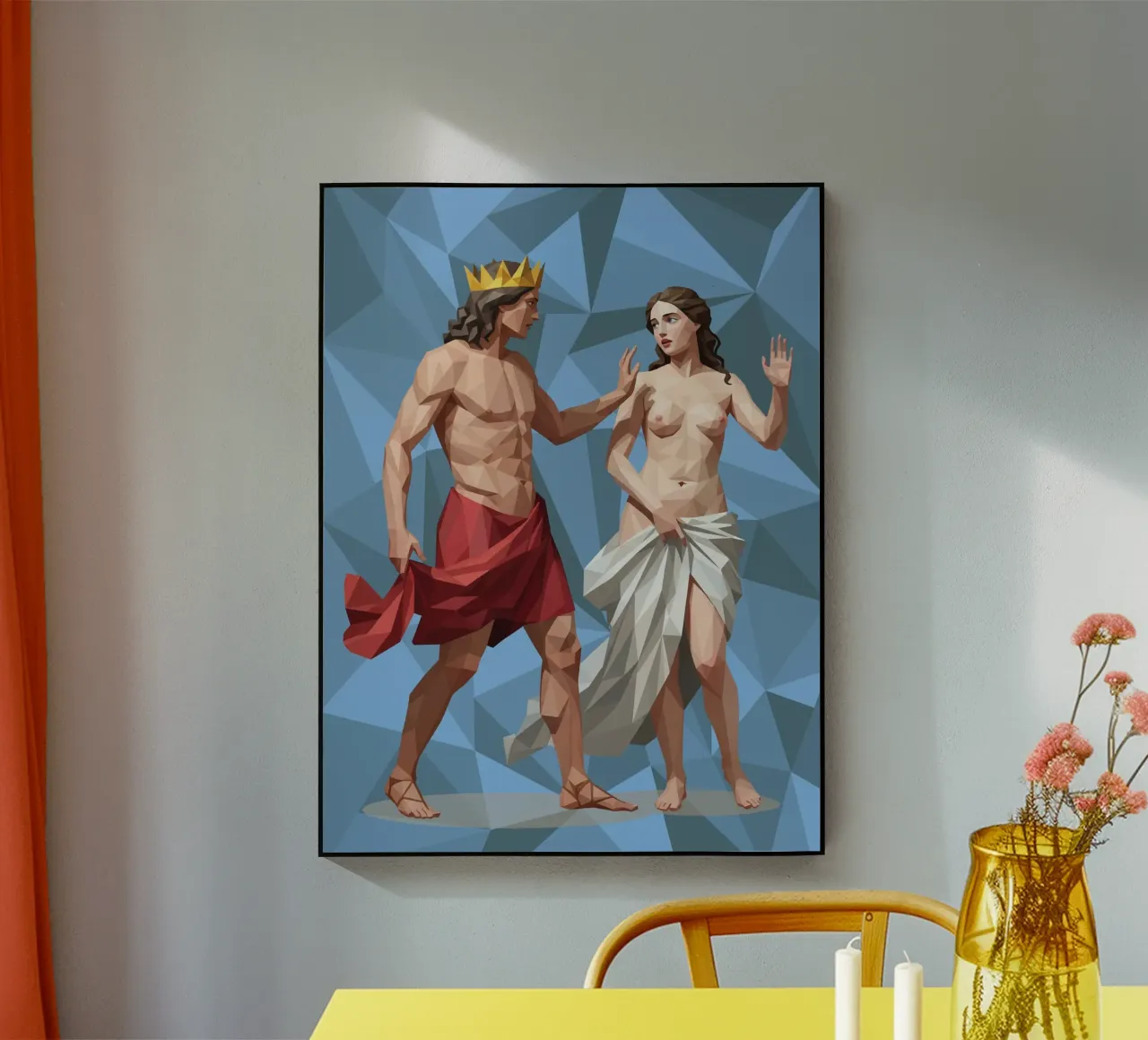 Giove e Callisto plexiglass da Low Profile