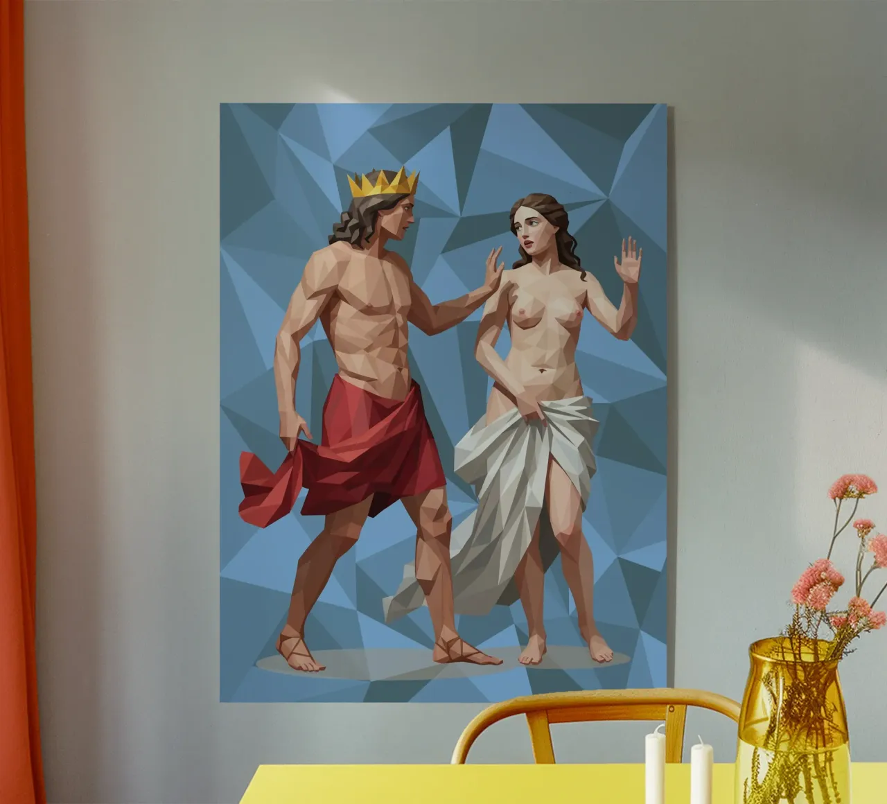 Giove e Callisto plexiglass da Low Profile