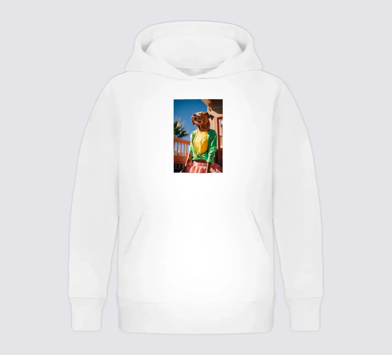 Jade kids hoodie by Affiches Chien Originales – Dogland