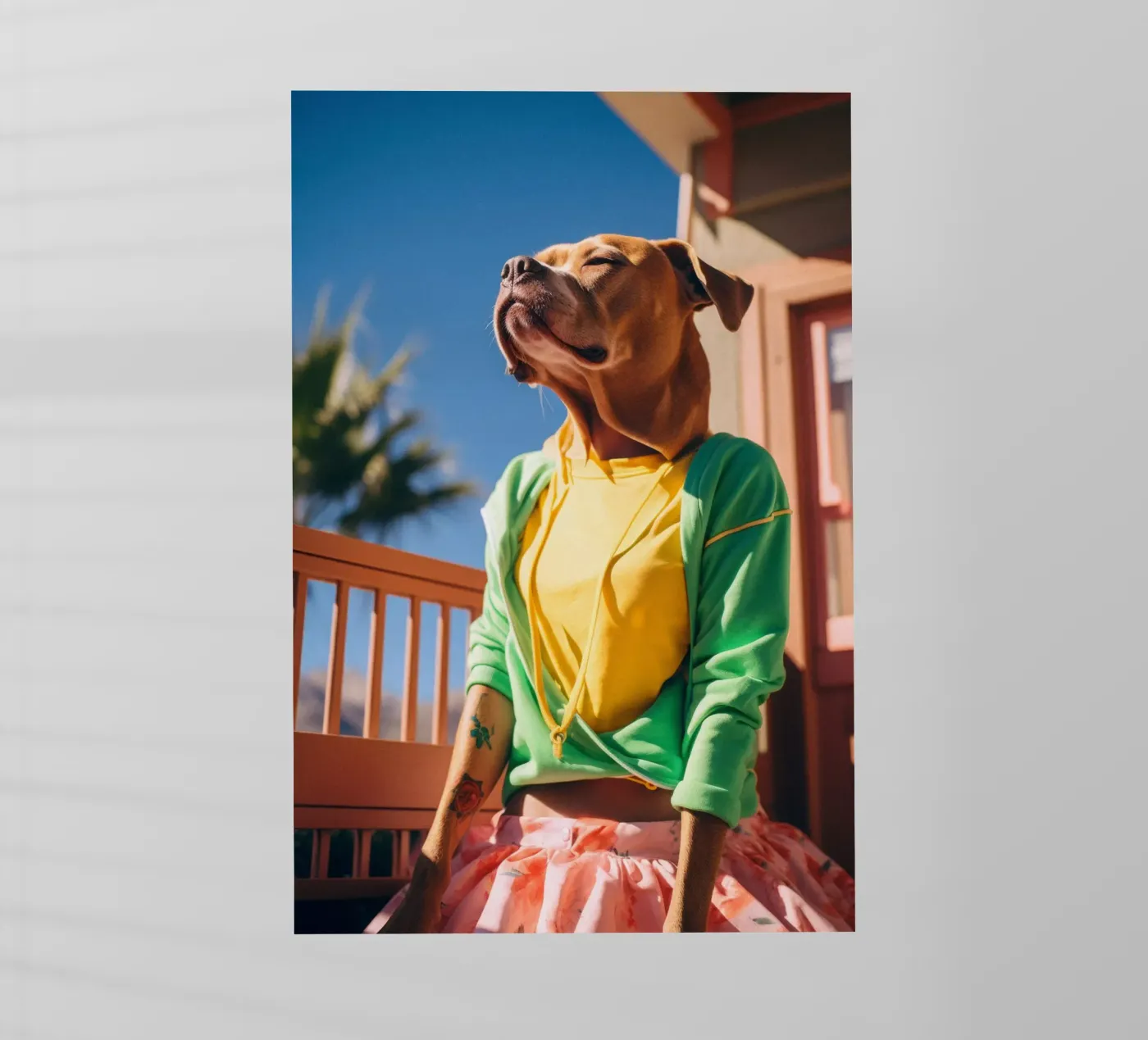 Jade pellicola backlit da Affiches Chien Originales – Dogland