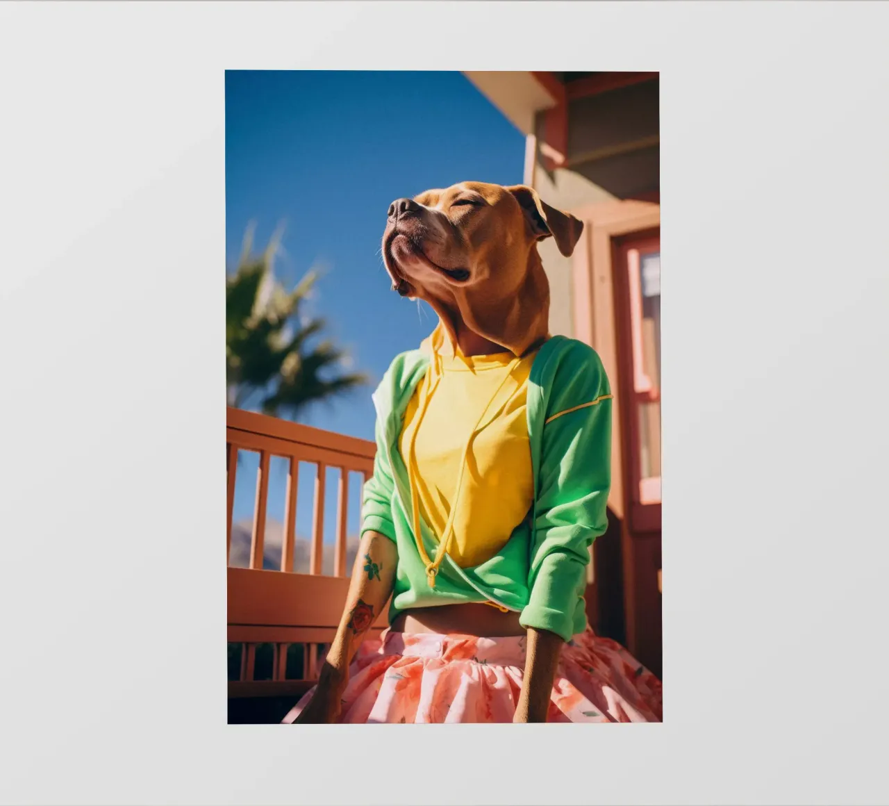 Jade photo wallpaper by Affiches Chien Originales – Dogland