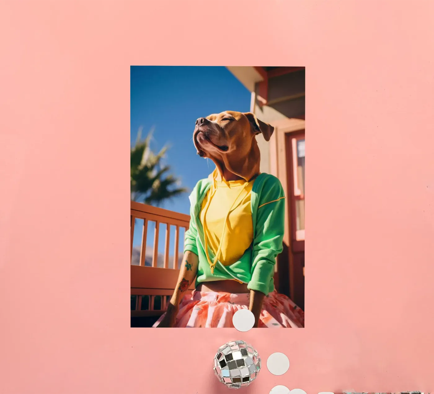 Jade sticker by Affiches Chien Originales – Dogland