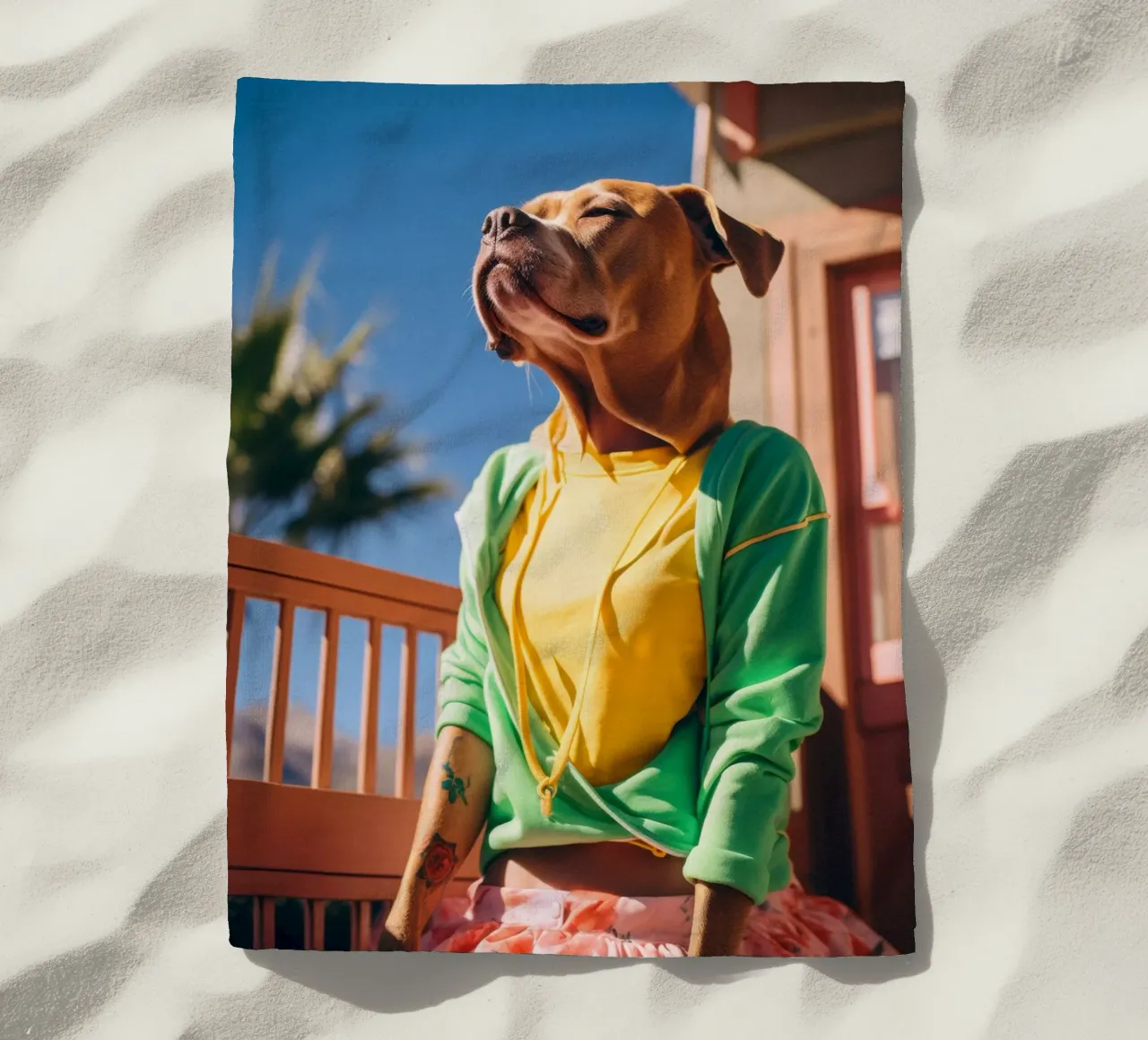 Jade telo mare da Affiches Chien Originales – Dogland