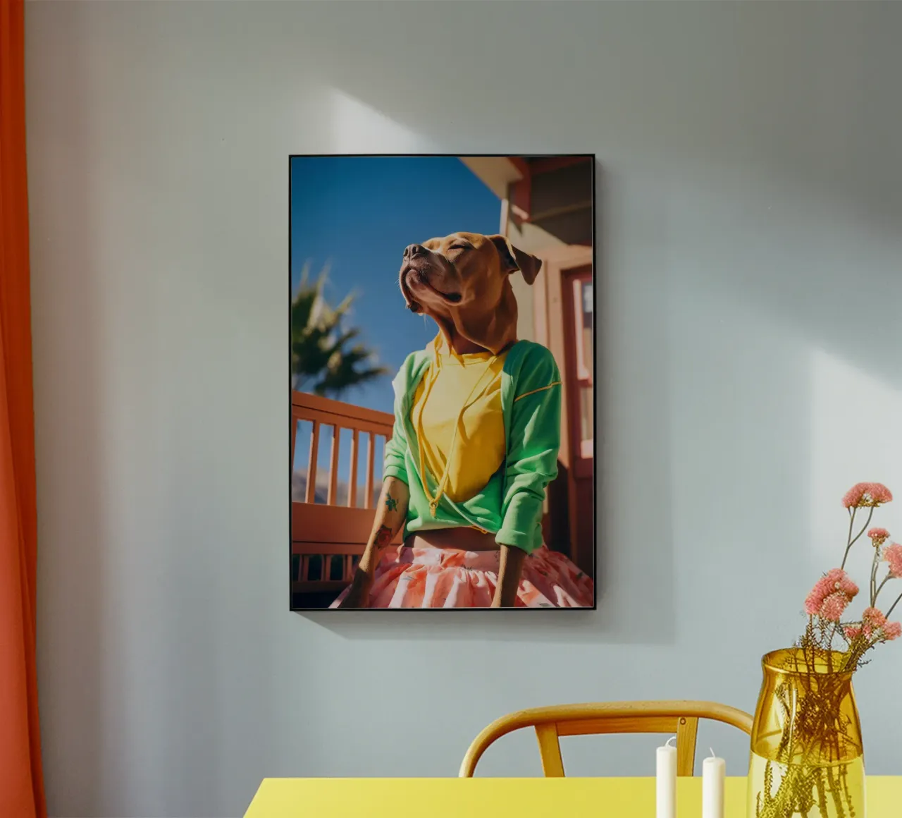 Jade plexiglass da Affiches Chien Originales – Dogland