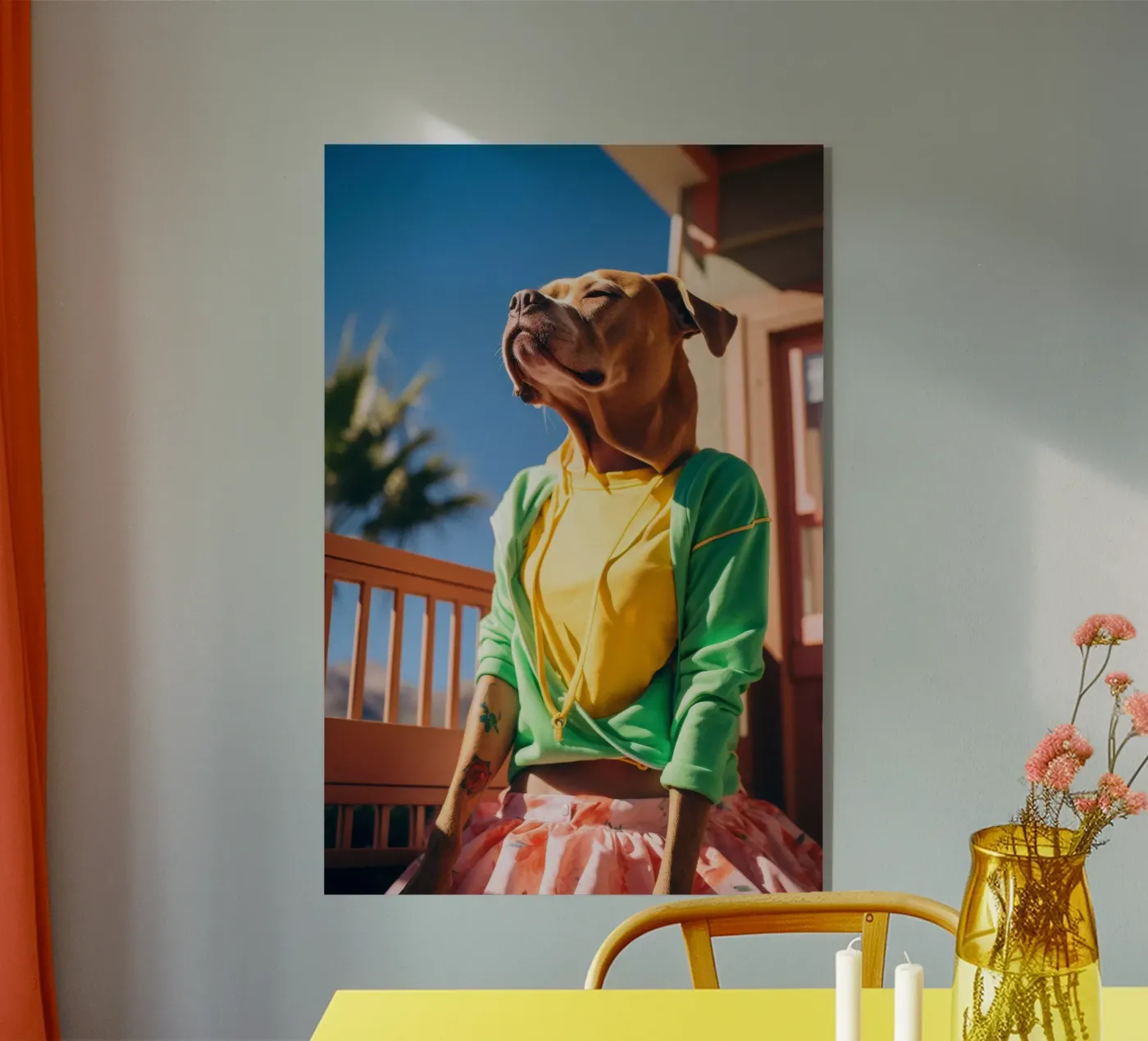 Jade plexiglass da Affiches Chien Originales – Dogland