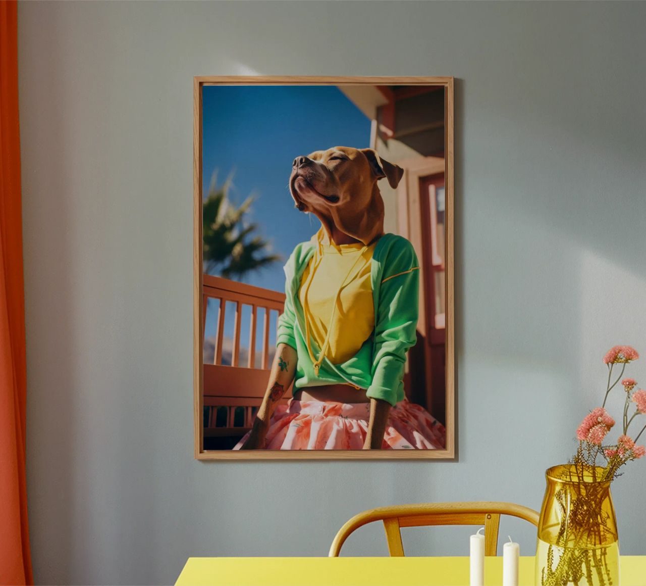 Jade alluminio dibond da Affiches Chien Originales – Dogland