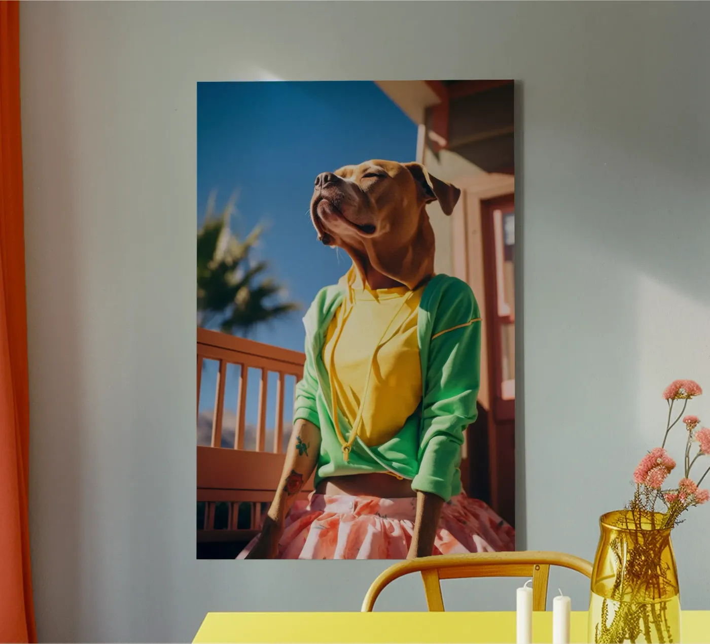 Jade tela da Affiches Chien Originales – Dogland