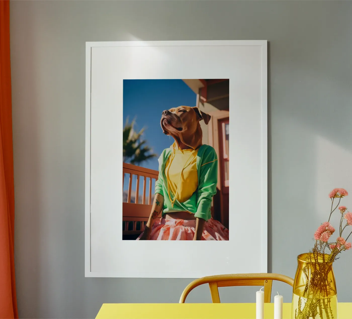 Jade Poster von Affiches Chien Originales – Dogland