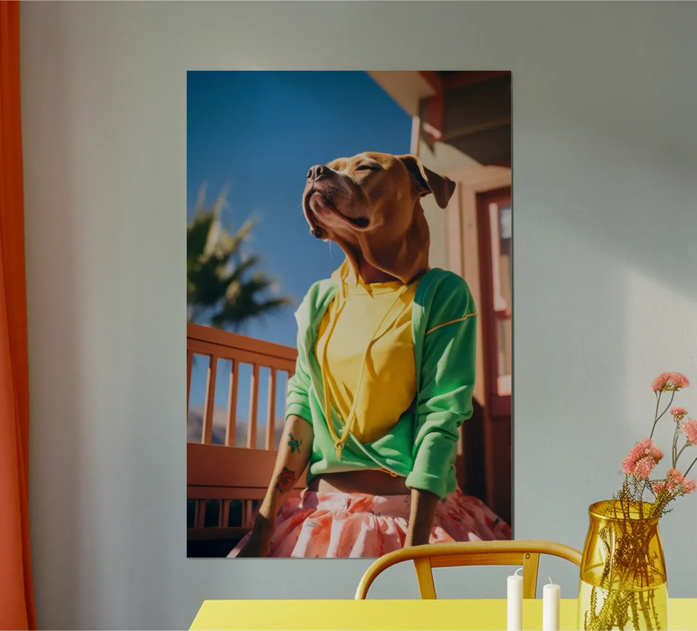 Jade Poster von Affiches Chien Originales – Dogland