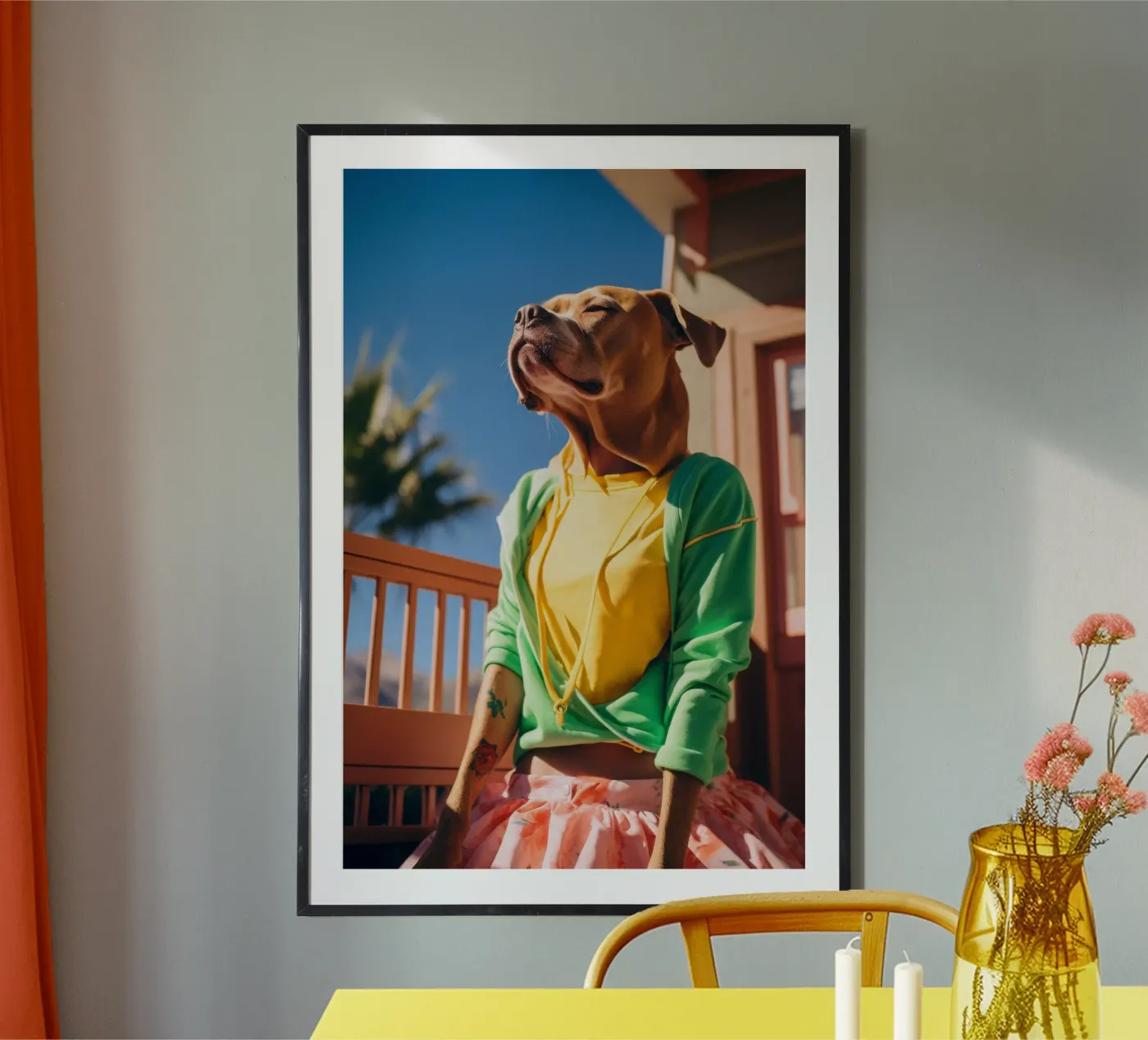 Jade Poster von Affiches Chien Originales – Dogland