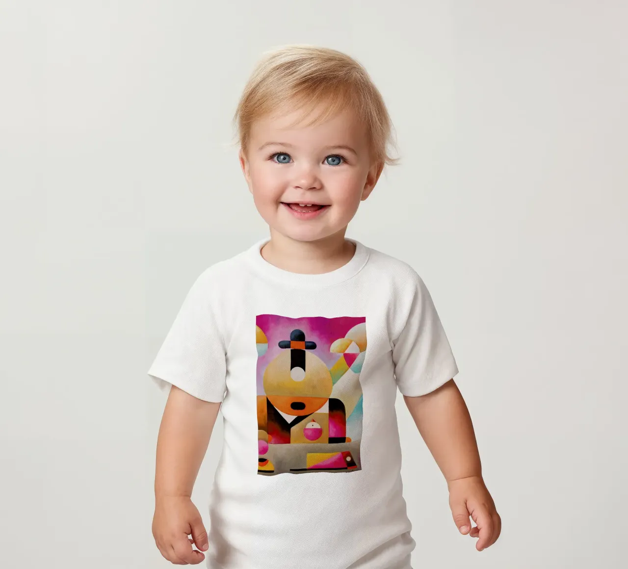 Natural Born Clicker Baby T-Shirt von Antony Squizzato