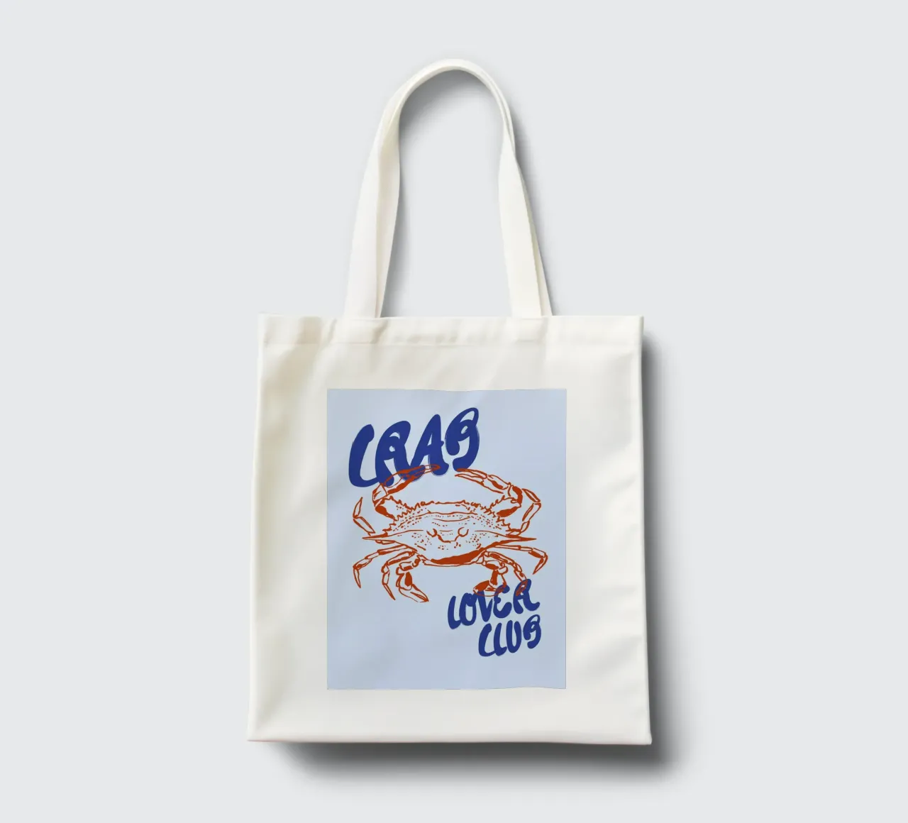 Boho Food 13 Crab borsa in juta da Boho Print Collection