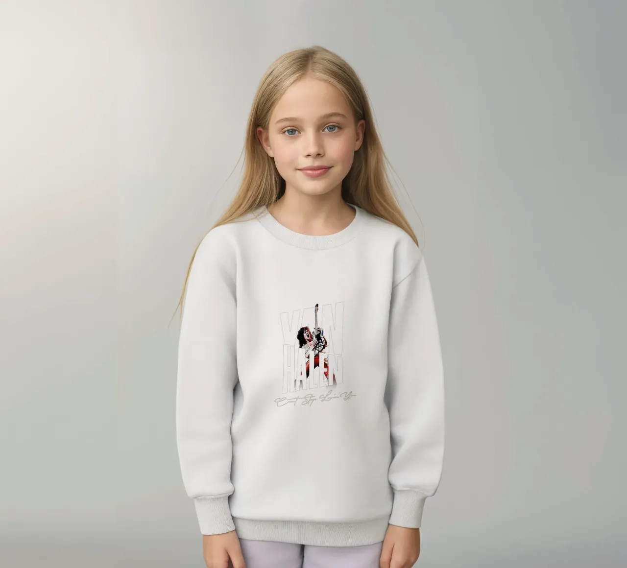 Non posso smettere di amare Tu felpa bambino da Gunawan Rb