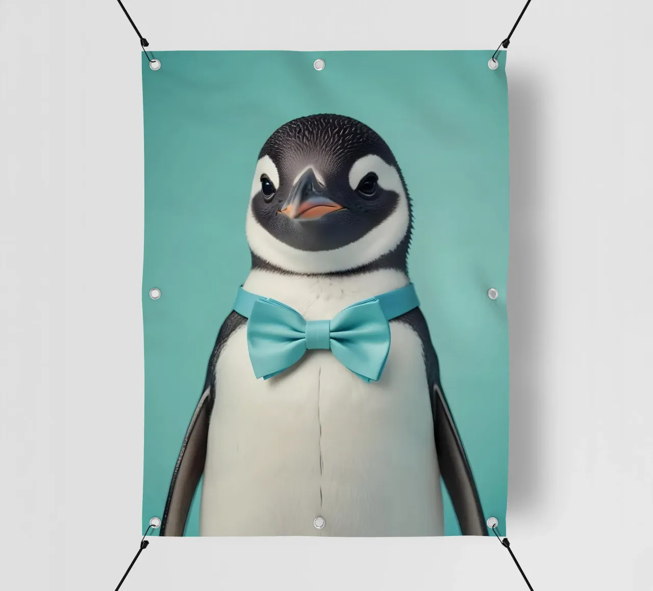 Pinguino Dapper telo in pvc da Graceful Desine