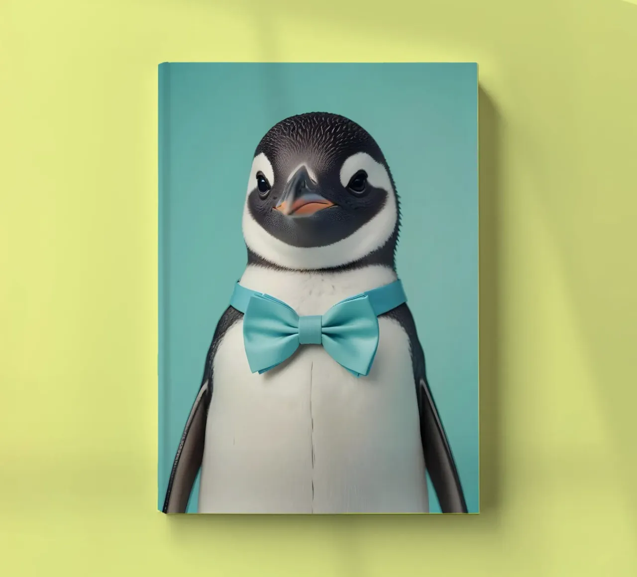 Dapper Penguin notebook by Graceful Desine