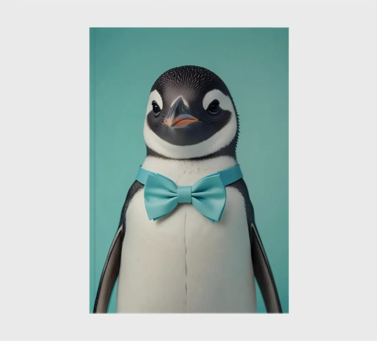 Dapper Penguin notebook by Graceful Desine