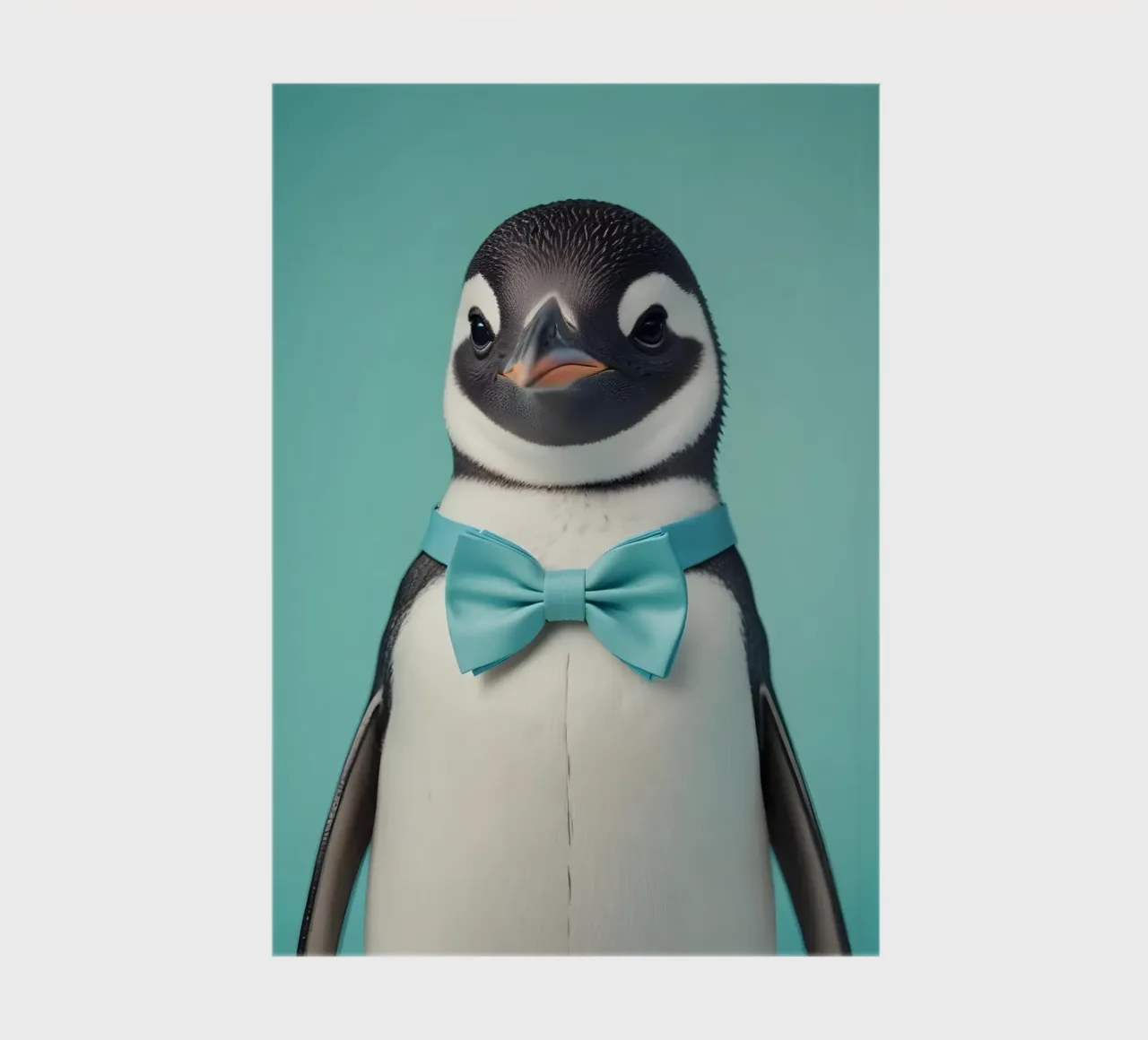 Dapper Penguin notebook by Graceful Desine