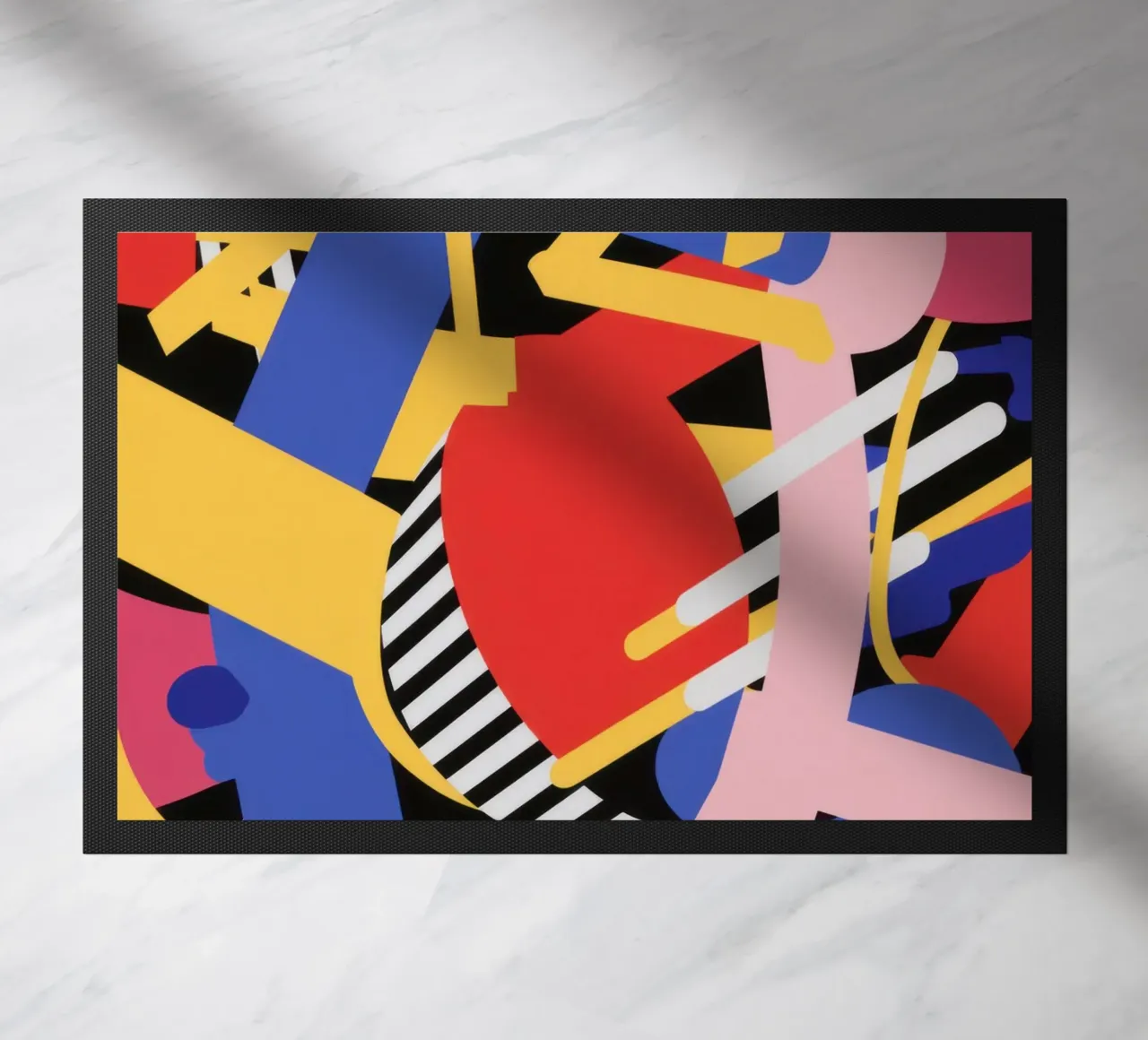 Dynamic Human Form doormat by Solace Light