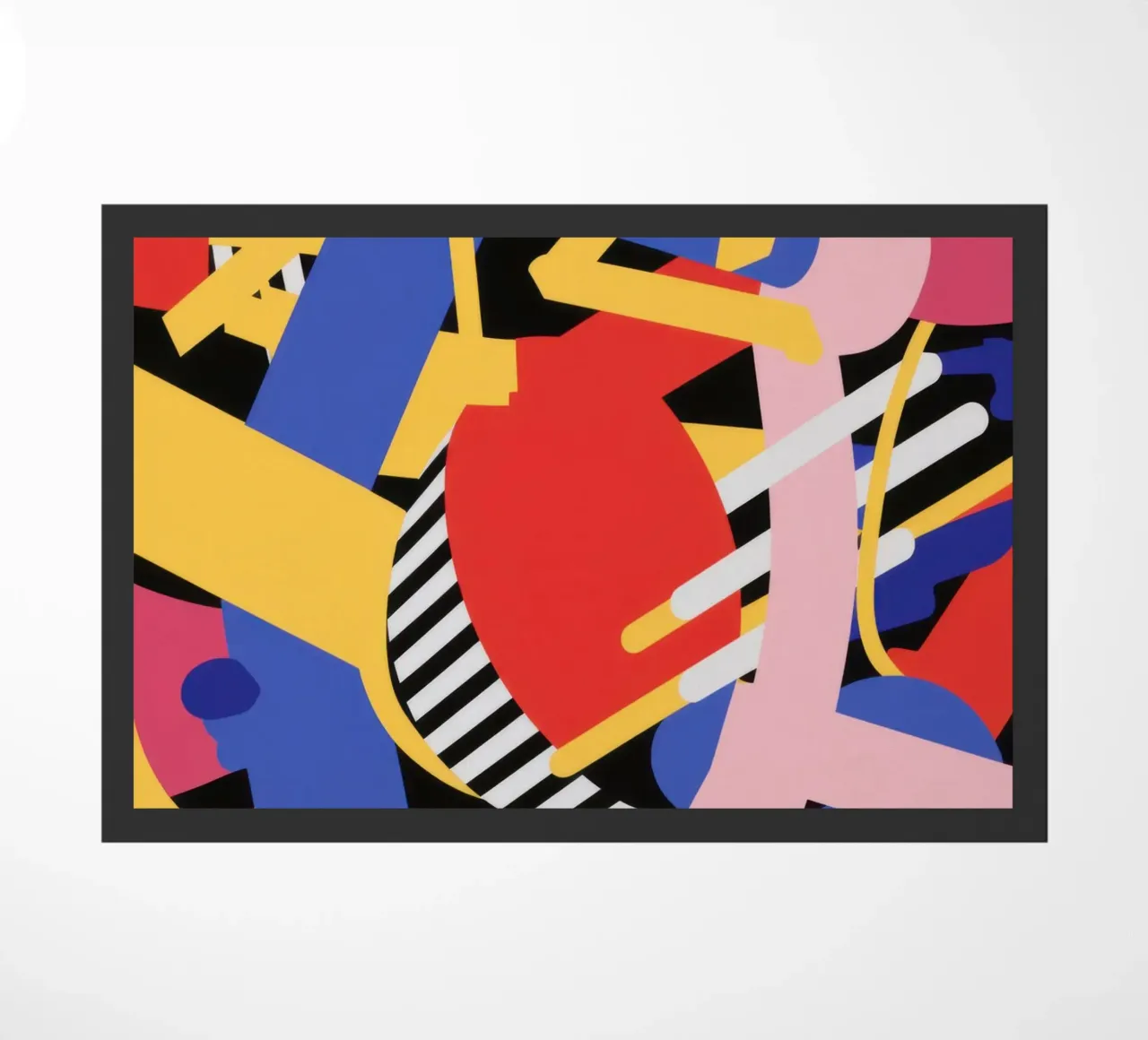 Dynamic Human Form doormat by Solace Light